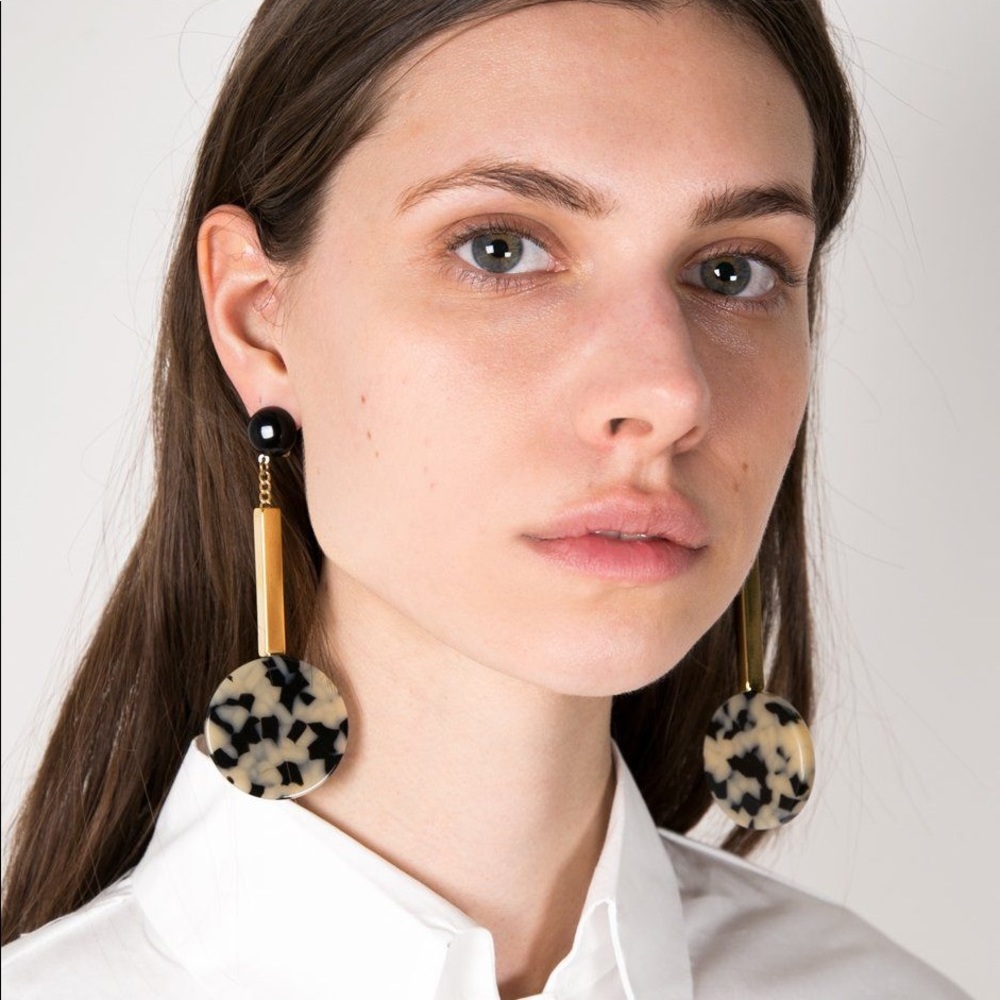 Rachel Comey Jo Earrings - Dalmatian